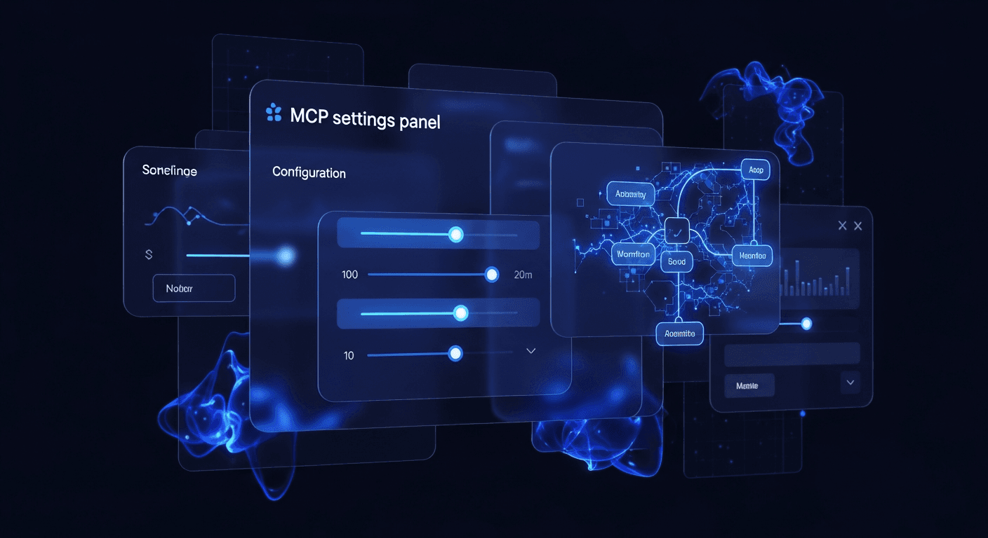 XreplyAI MCP settings panel connecting AI tools to Twitter workflow automation