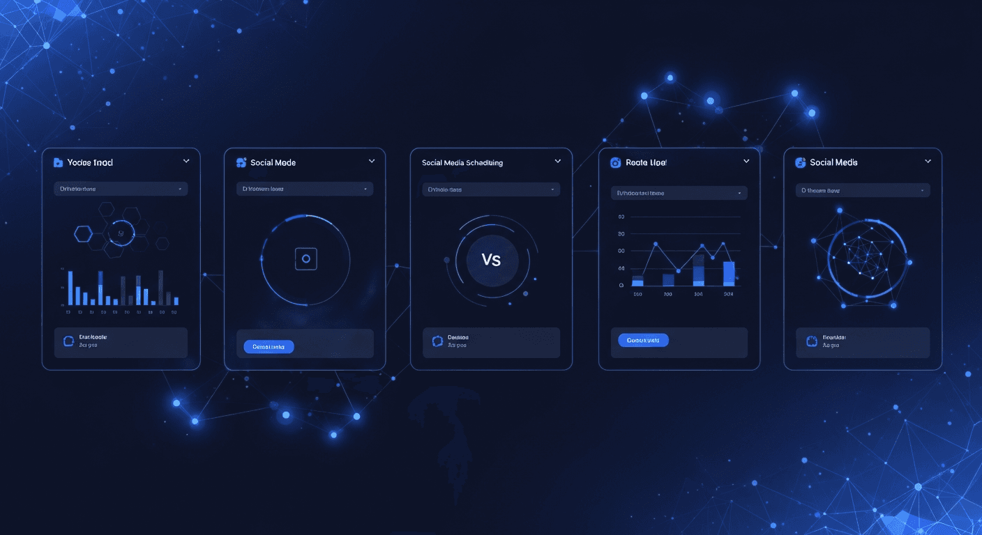 Five Hypefury alternative tools compared side by side for social media scheduling in 2026