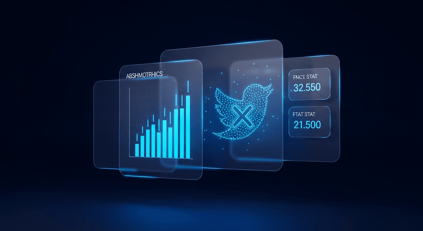 Twitter X statistics 2025 data dashboard showing user growth and engagement metrics